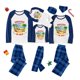 thumbnail image 1 of Pijamas familiares navideños a juego, conjuntos de pijamas verdes de ciervo, Navidad en julio, 1 of 4