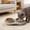 Gray, variant on Staron 2 in Anti-Tip Pet Bowl, Non-Slip Dog Cat Food Water Bowl with Weighted Base, Removable Easy Clean Feeder for Small Medium Dogs Cats Puppies Kittens, Gray