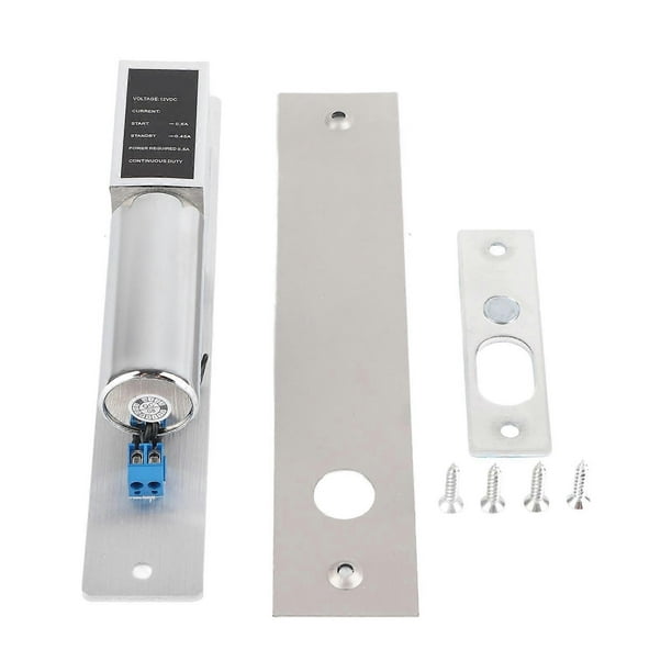 Serrure à mortaise magnétique électrique EL‑2LC DC 12 V, verrou à pêne automatique, serrure de porte, contrôle d'accès par induction
