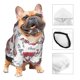 thumbnail image 3 of Fotbe Retro Train Sudadera con Estampado para Perros Pequeños – Suéter con Capucha para Mascotas, Tela Suave de Forro Polar con Bolsillo-Medium, 3 of 7