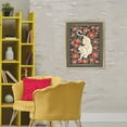 thumbnail image 3 of Stupell Industries Eclectic Ivory Tiger Among Camelias Gold Floating Frame Canvas Art, 25 x 31, by Karolina Sato, 3 of 8