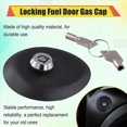 thumbnail image 5 of For Ford F150 Raptor 2015-2022 Locking Fuel Door Gas Cap, 5 of 5