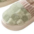 thumbnail image 2 of Algodón A Cuadros Con Suela Suave para Mujer Antideslizantes Cómodas Interiores Y Exteriores, 2 of 8