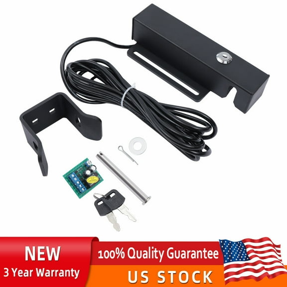 DENEST DC/AC12-24V Automatic Electric Gate Lock For Garage Gate Swing Gate Opener