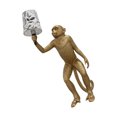 thumbnail image 6 of Decorative Monkey Figurine Lamp with Corded LED Light and Manual On-Off Control, Sculptural Design for Study, Hallway, or Windowsill Display, 6 of 8