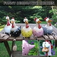 thumbnail image 5 of Adorno Colgante de Resina Pollo-Rosa-Pollo Adepaton LKX-0615-3, 5 of 5