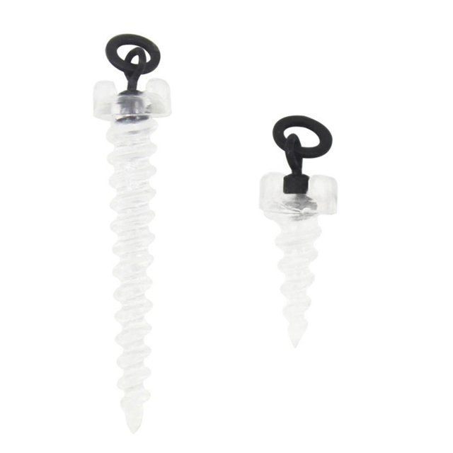 20x anzuelos para cebo, abalorios, aparejo para el pelo, Boilies, accesorio para pesca de carpa (S)