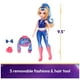 thumbnail image 3 of Unicorn Academy, Isabel Doll with Highlighted Hair, 5 Fashion Accessories & Hair Styling Tool, 9.5”, Dolls & Unicorn Toys for Girls Ages 4 and up, 3 of 5