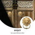 thumbnail image 4 of Poignée de Porte en Métal Poignée de Porte Porte Tirette Tête de Lion, 4 of 5