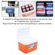 thumbnail image 2 of 5L Portable Cooler Box, Large Capacity, Multifunctional, Keeps Food and Drinks Fresh, Insulated Hard Case for Car Travel, Orange, 2 of 4