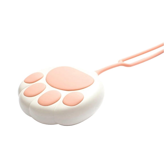 Cute Cat Paw Shaped Toothbrush Organizer, Wall Mounted Toothbrush Holder with Dustproof Cover, 2 Slots Toothbrush Storage for Hygienic Bathroom