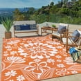 thumbnail image 1 of Alfombra Ilead de plástico con pajita para exteriores, 244 x 305 cm, impermeable, 1 of 8