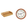 thumbnail image 1 of Reloj De Pared Con Pájaro Cantor, Decorativo, Para Cocina, Hogar, Cestas De Frutas Tejidas, Cuenco Para Aperitivos, Plato De Pan Para Escritorio., 1 of 8