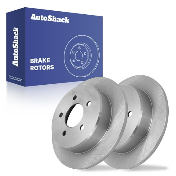 AutoShack Rear Brake Rotors for Ford & Mercury, Ranger 1998-2002 Explorer 1995-2001 Mountaineer 1997-2001 Explorer Sport 2001-2002, 4WD AWD RWD V6 4.0L V8 5.0L - 11.22" (285 mm), 5-Lug