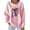 Pink4, variant on dazeni Breast Cancer Awareness Sweatshirt for Women Pink Ribbon Graphic Crewneck Sweatshirts In October We Wear Pink Ribbed Knit Long Sleeve Pullover