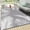 Gray, variant on Findosom 5'x7' Outdoor Rug,Reversible Waterproof Plastic Straw Patio Rugs,Stain Resistant Outdoor RV Mat Carpet for Picnic,Backyard,Deck,Balcony,Porch,Pool,Camper,Front,Yard,Blue