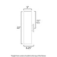 thumbnail image 3 of Maxim Lighting - LED Outdoor Wall Mount - Outdoor Wall Mount - Outpost-20W 2 LED, 3 of 5