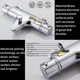 thumbnail image 4 of Thermostatic Shower Mixer, Thermostatic Shower Faucet, Thermostatic Shower Bar For Bathroom Shower System, 4 of 5