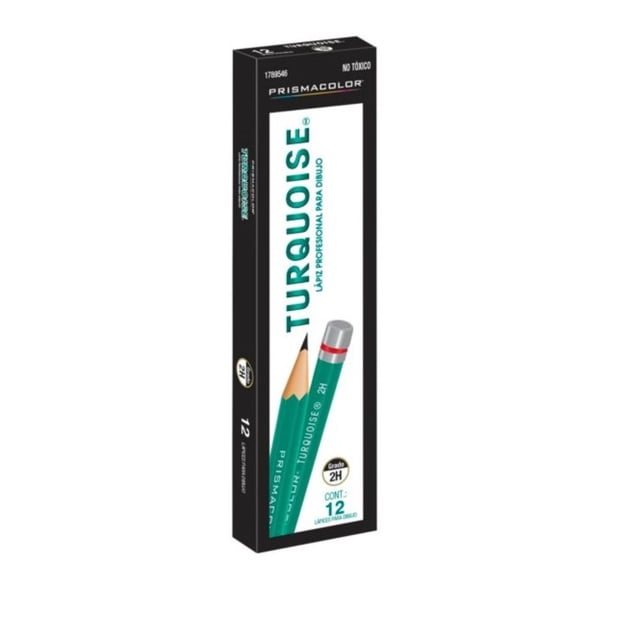 Lápices de Grafito para Dibujo Prismacolor Premier Turquoise 2H Prismacolor Unisex