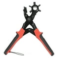 thumbnail image 3 of Perforadora de cinturón profesional multiusos, alicates de perforación manual para cuero, perforadora de agujeros para reloj, bolso, correa, ojal de tela, 3 of 15
