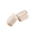thumbnail image 2 of pitrice Octagonal Corduroy Ring Box Holder Rings Bearer for Ceremony Girls Proposals Yellow Single Slot, 2 of 9