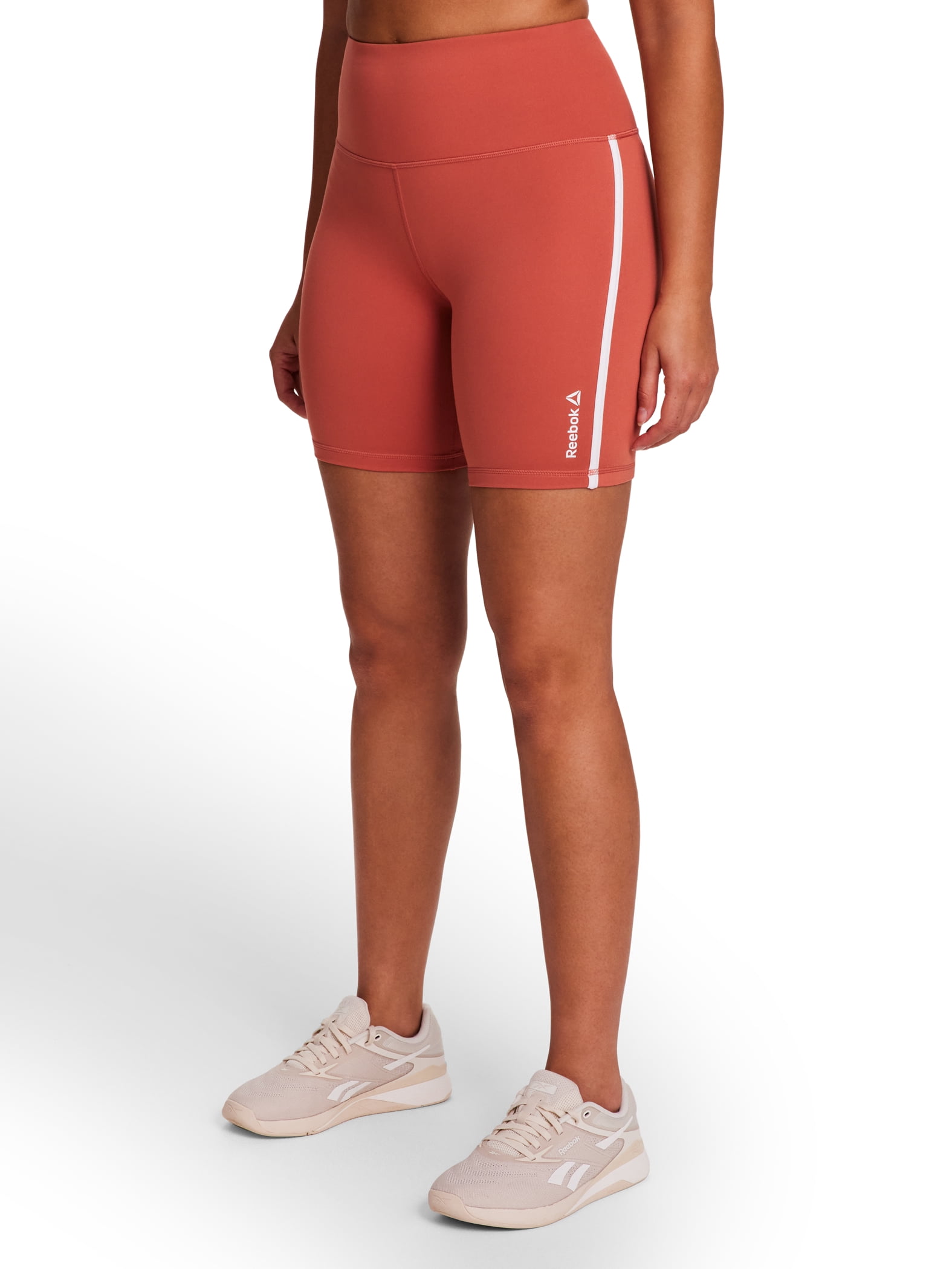 Reebok Women's Activewear High Rise Shorts Sizes XS–XXXL