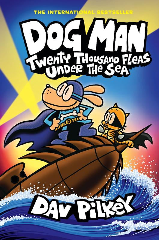 Dav Pilkey Dog Man The Scarlet Shedder Graphic Novel
