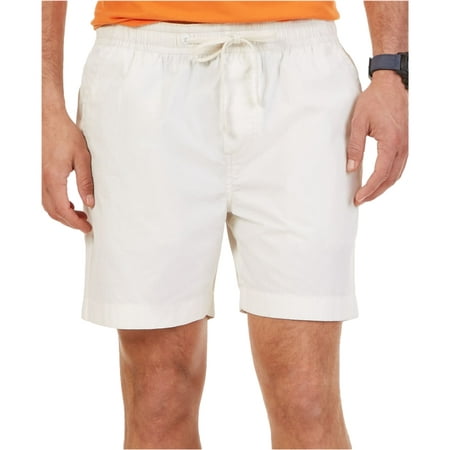 Nautica Mens Elastic Drawstring Casual Walking Shorts