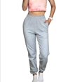 thumbnail image 3 of Pantalones de chándal inferiores para mujer Bolsillos Ropa deportiva de cintura alta Ndcxsfigh Para estrenar, 3 of 4