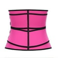 thumbnail image 4 of ziyahi Corset Gainant pour Femmes, Ceinture de Contrôle du Ventre, Rose Rouge, S, 4 of 8