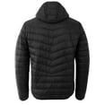 thumbnail image 2 of Ma Croix Mens Lightweight Puffer Jacket Alternative Down Quilted Hiking Parka with Hood, 2 of 8