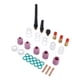 thumbnail image 5 of TIG Welding Torch Consumables Temperature Resistant Gas Lens Ceramic Nozzle Electrode Clip Set, 5 of 5