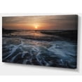 thumbnail image 2 of Dark Seashore with Rushing Waves, 2 of 3