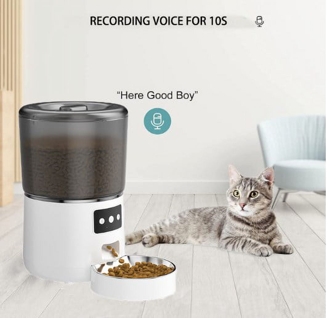 Automatic cat top food dispenser walmart
