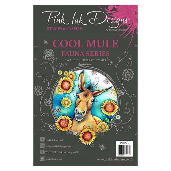 Pink Ink Designs Clear Stamp Cool Mule