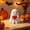 A, variant on Halloween Decorations Ghost Ornament, Multicolor Resin Cute Ghost with Eerie Design for Mantel Shelf Or Porch, Reusable Spooky Home Decoration