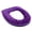 Purple, variant on AUQ Toilet Seat Cover for Bathroom Toilet Seat Cushion Covers Soft Thicker Warmer Washable Toilet Seat Cover Pads with Zipper Home Reusable Fits Most Size Toilet Lids