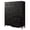 black, variant on edx Tall Dresser with 12 Drawers, Steel Frame and Wood Top, Storage Organizer for Living Room, Hallway, Office, Black