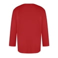 thumbnail image 4 of Mens 3/4 Sleeve T Shirts Crew Neck Casual Basic Tee Shirt Lightweight Pullover Tops, 4 of 5