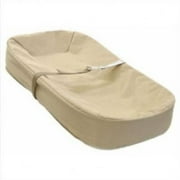 LA Baby 34" 4-Sided Cocoon Style Waterproof Changing Pad with Organic Cotton Layer