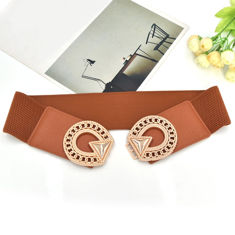 Belt Christmas Women Stretchy For Dresses Vintage Elastic  display picture 1