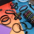 thumbnail image 4 of Pulseras motivadoras de silicona JUNEBRUSHS 64 piezas para niños, 4 of 7