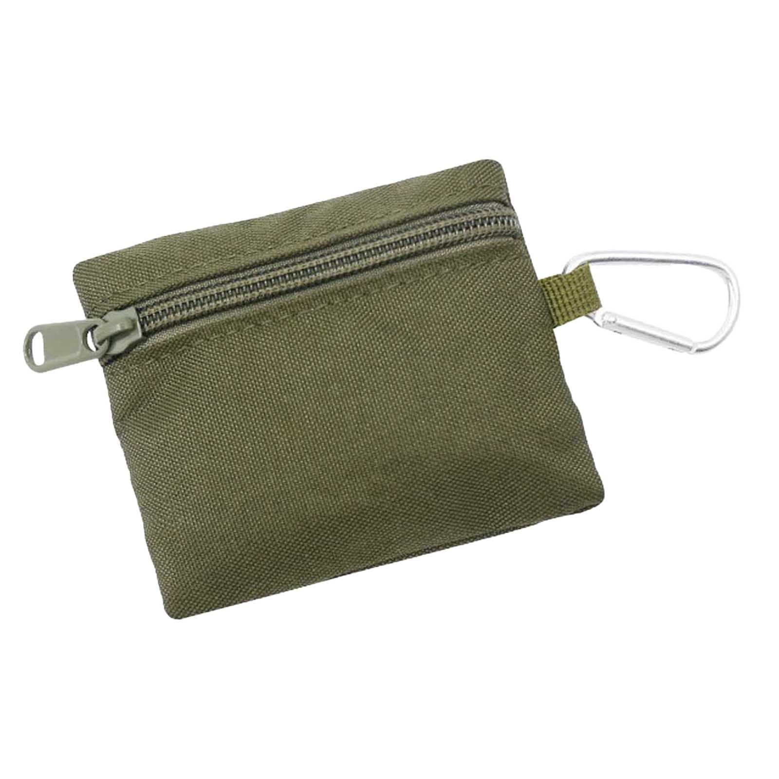 Small Pouch Wallet Organizer for Daily Use and Outdoor Travel Lightweight Storage Compact Pouch with Key Holder and Practical Design