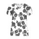 thumbnail image 4 of Fiudx Liquidación de Ofertas Flash Camiseta Holgada con Cuello En V Estampada para Mujer, 4 of 4
