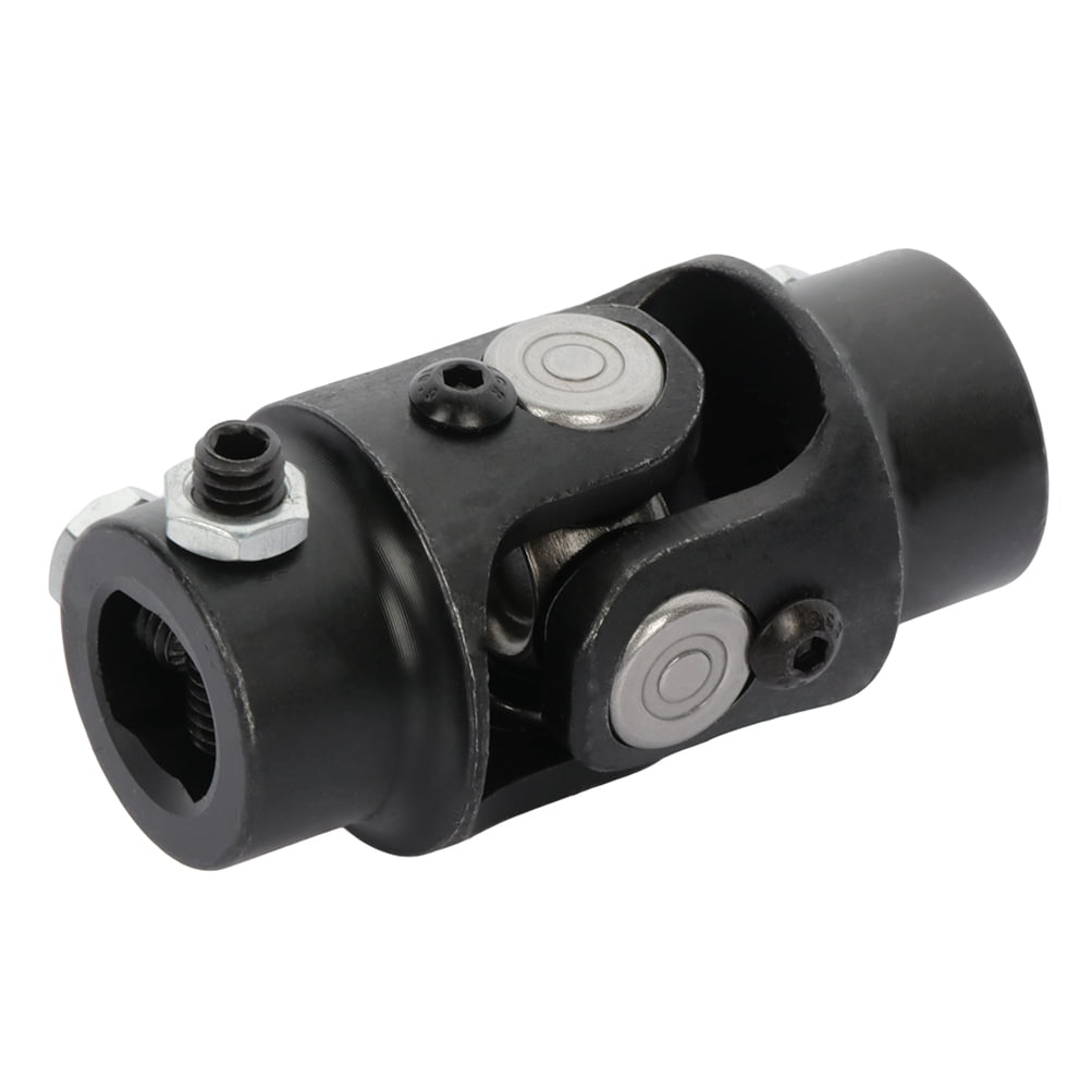 CCIYU Black Steering joints 3/4-30 Spline X 3/4" DD U-Joint Shaft