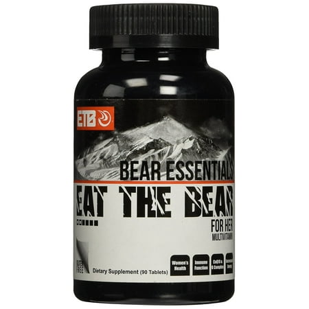Eat The Bear - Essentials ours pour elle multivitamines, 90 comprimés