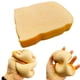 thumbnail image 1 of Tostada Pan Rebanado Juguete Antiestrés Forma De Pan Squishes Juguete Sensorial Fidget Toys Alivio Del Estrés Para Niños Y Adultos Juguete Divertido Y Complicado Para Apretar Regalo Para Pascua Navida, 1 of 5