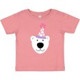thumbnail image 3 of Inktastic Polar Bear Birthday Party Girls Baby T-Shirt, 3 of 5