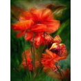 thumbnail image 1 of Fleurs d'Iris Lumineuses 3 - Peinture Diamant DIY, 1 of 6