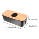 thumbnail image 2 of Caja de almacenamiento de cable de acolchado redondo 1PC Contenedor de cable de carga, 2 of 4